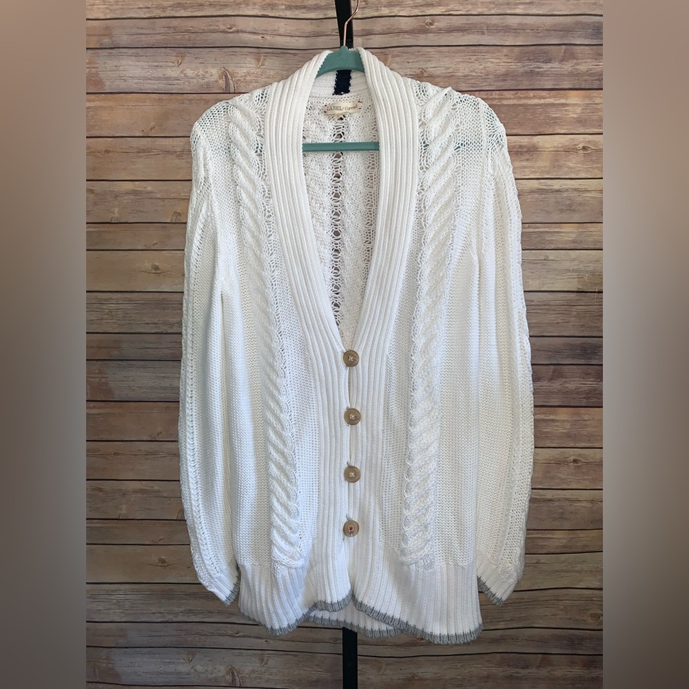 Label & Thread Sweater - Size Large